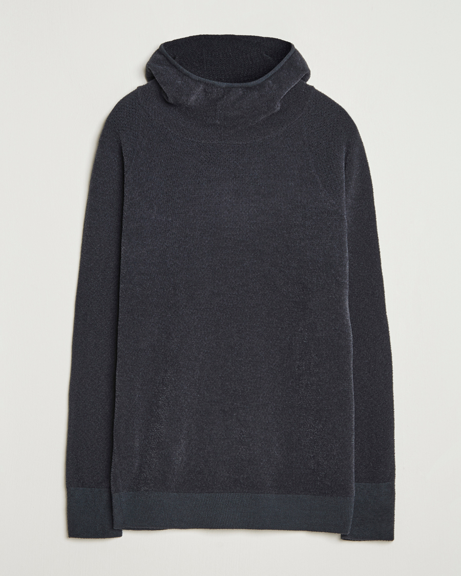 Hombres | Jerséis y prendas de punto | Goldwin | Mesh Pile Hoodie Wolf Gray