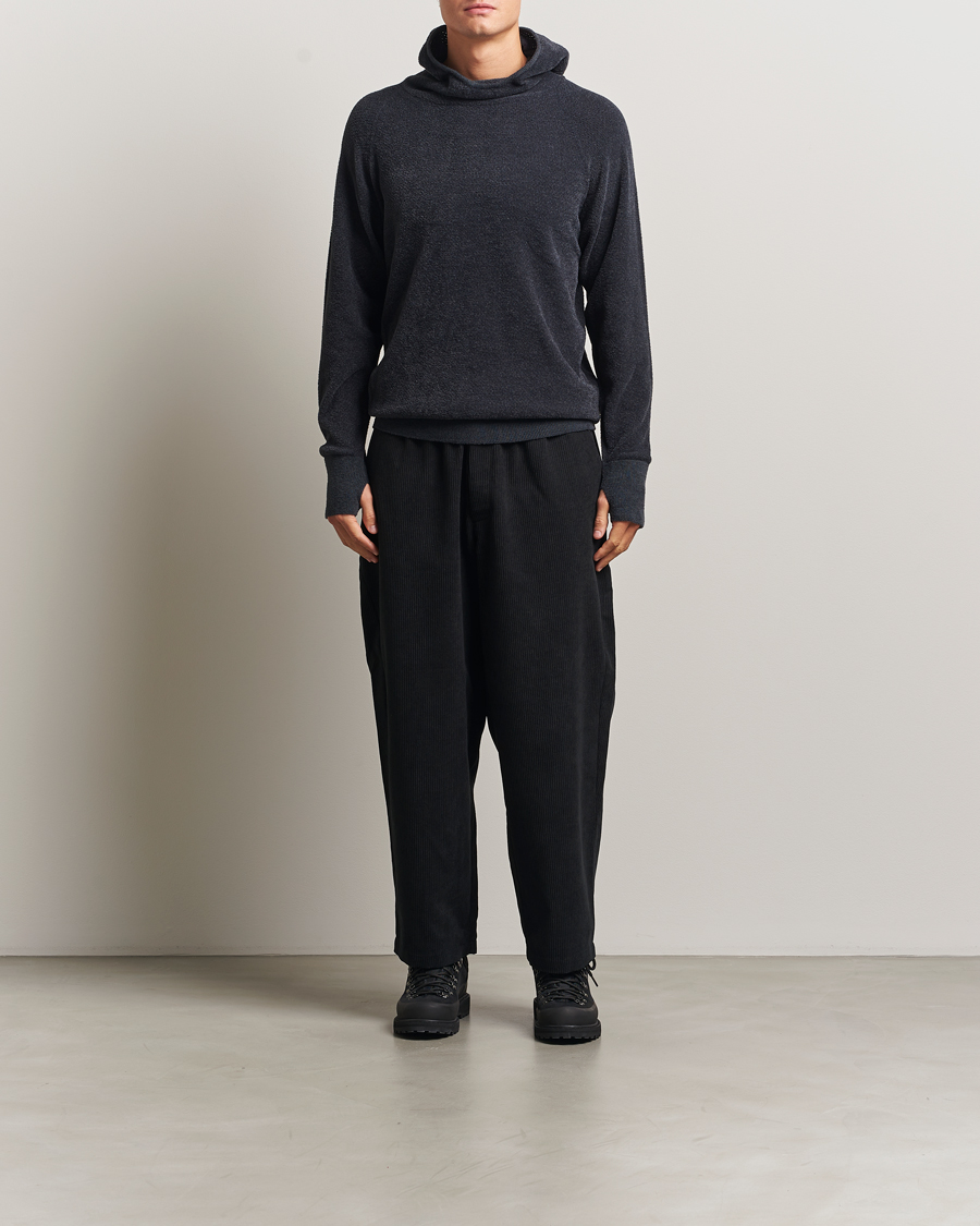 Hombres | Jerséis y prendas de punto | Goldwin | Mesh Pile Hoodie Wolf Gray