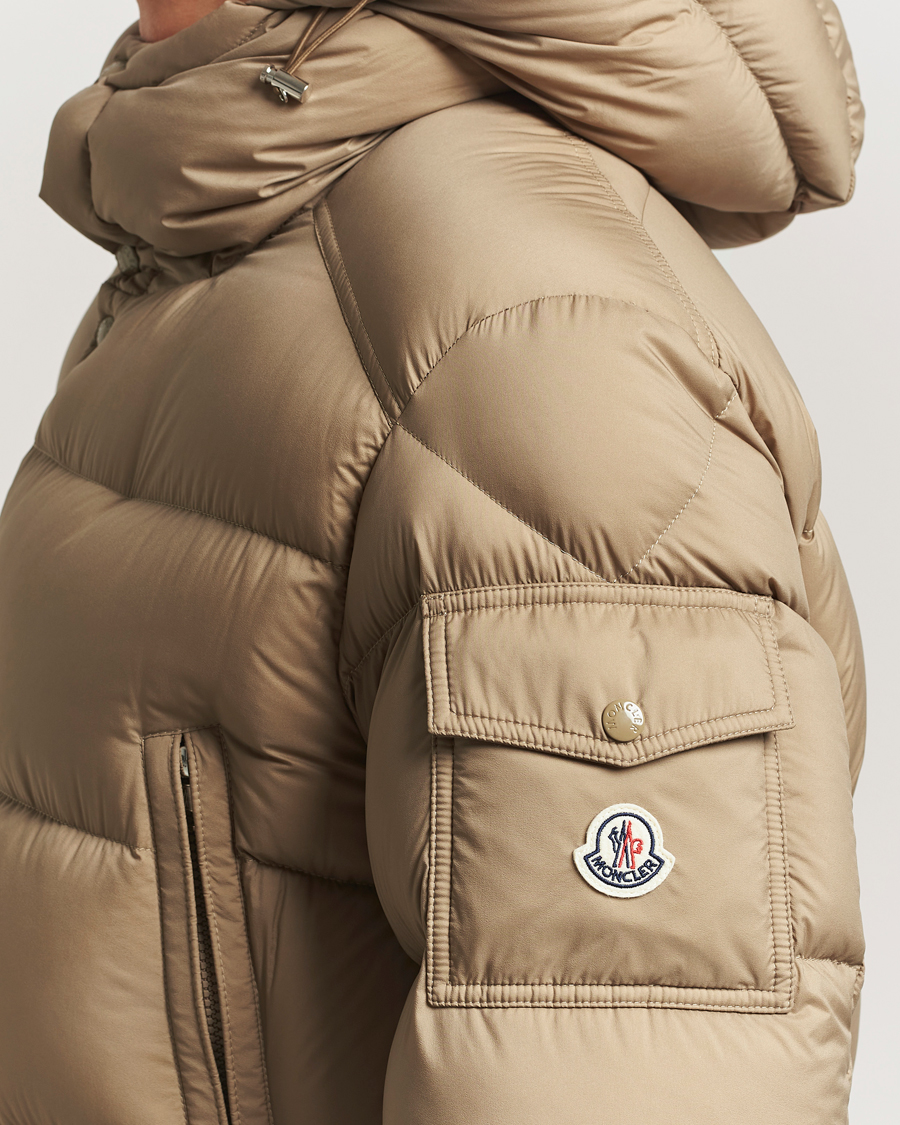 Hombres | Abrigos y chaquetas | Moncler | Bretagne Down Parka Beige