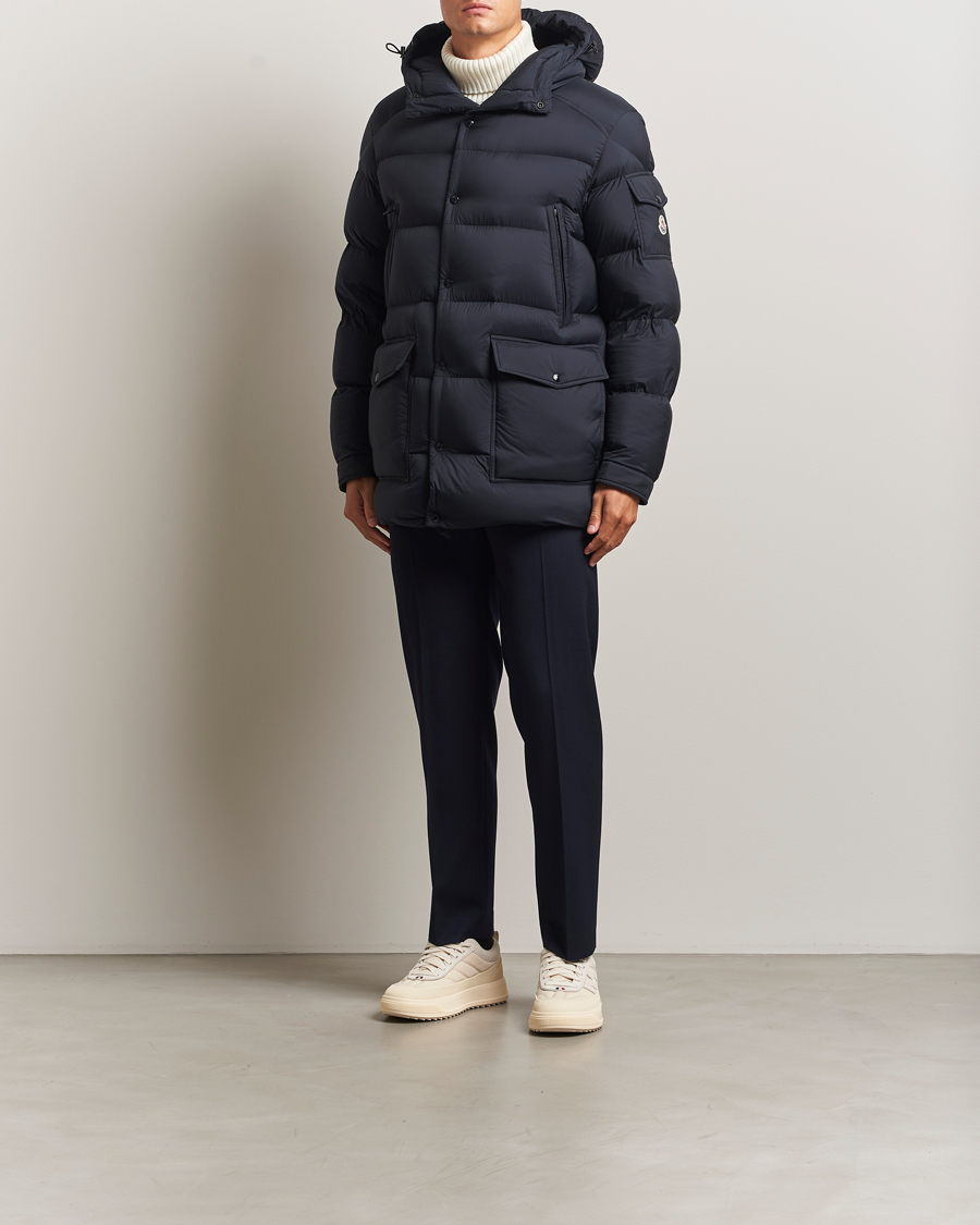 Hombres | Abrigos y chaquetas | Moncler | Bretagne Down Parka Navy