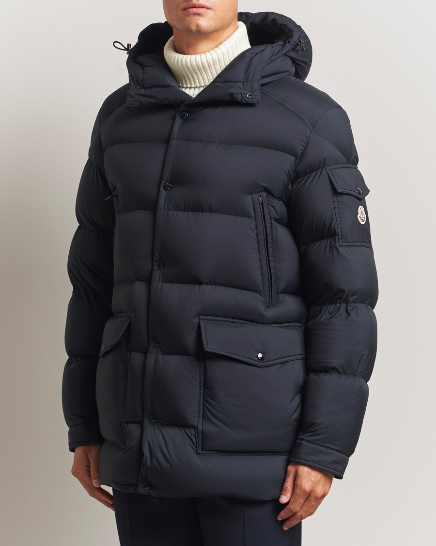 Hombres | Abrigos y chaquetas | Moncler | Bretagne Down Parka Navy