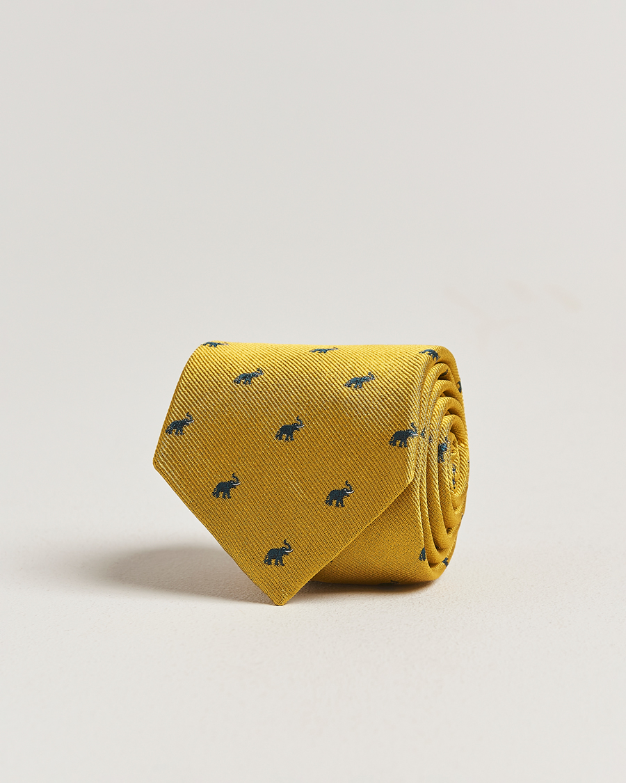 Hombres | Morris Club Tie Yellow | Morris | Club Tie Yellow