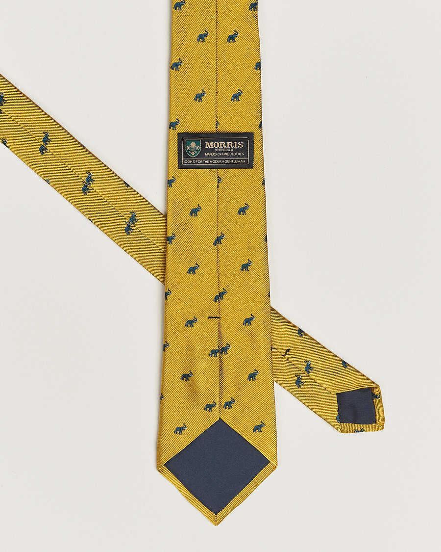 Hombres | Morris Club Tie Yellow | Morris | Club Tie Yellow