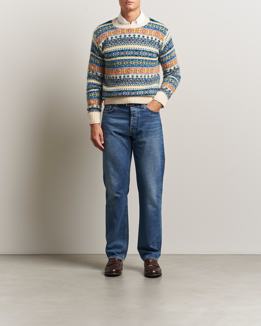 Hombres | Jerséis y prendas de punto | Morris | Fair Isle Sweater Multi