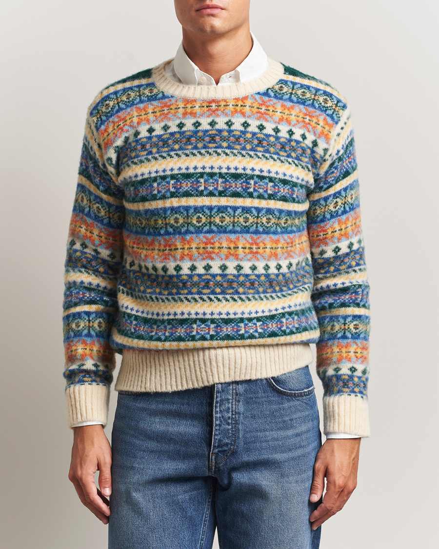 Hombres | Jerséis y prendas de punto | Morris | Fair Isle Sweater Multi