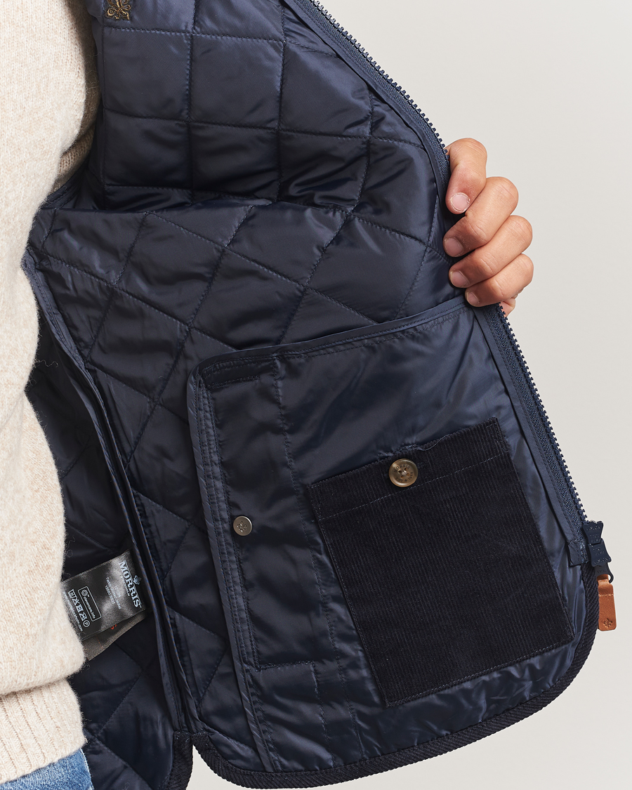 Hombres | Abrigos y chaquetas | Morris | Teddy Quilted Jacket Old Blue