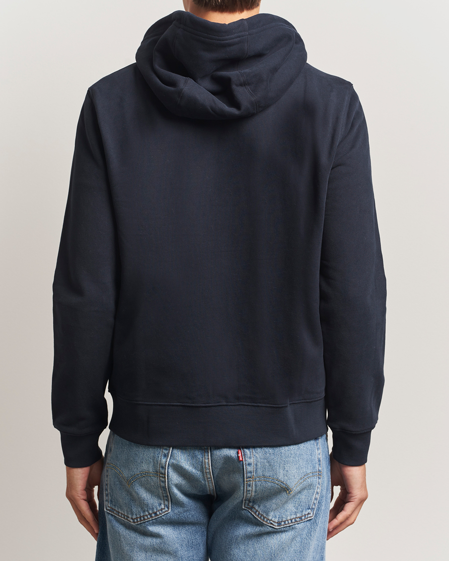 Hombres | Jerséis y prendas de punto | Morris | Brandon Lily Full Zip Hoodie Old Blue