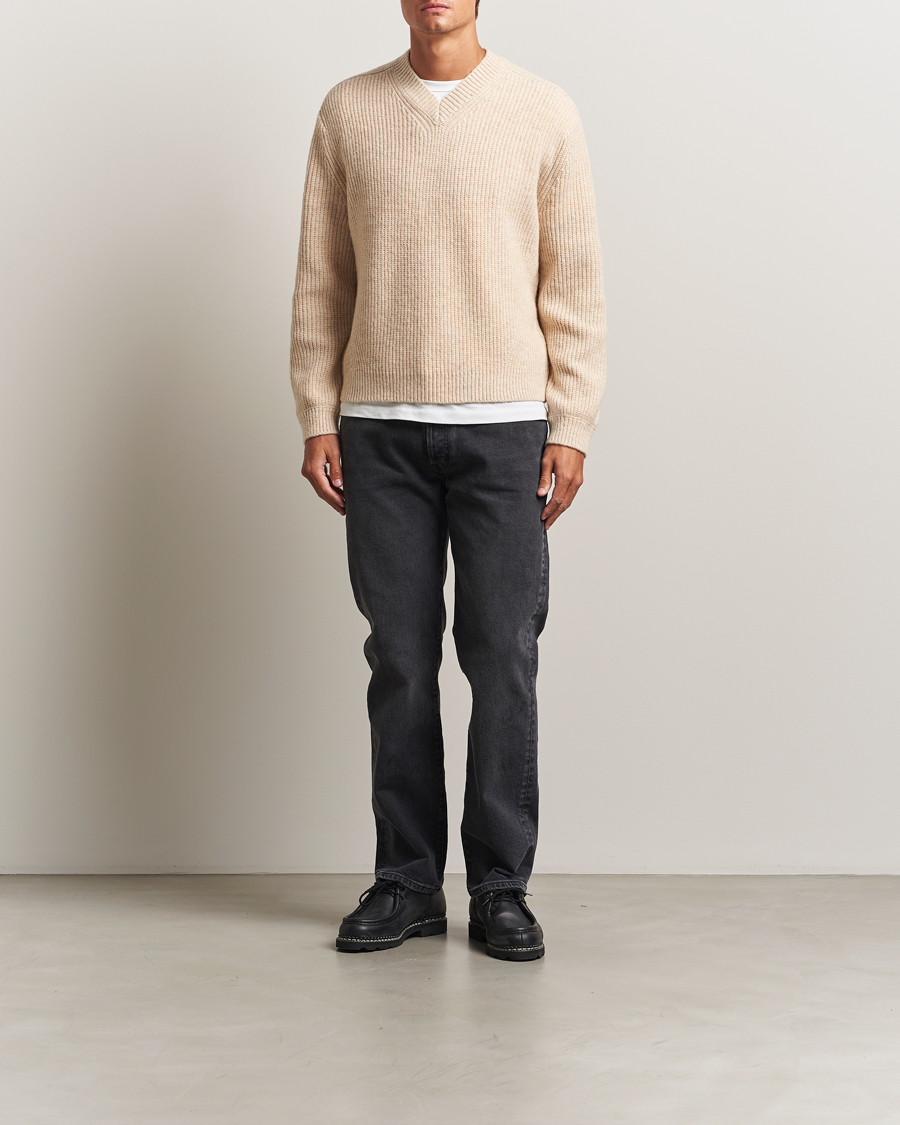 Hombres | Pantalones | Jeanerica | CM002 Classic Jeans Black Overdye