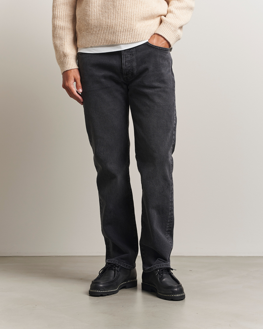 Hombres | Pantalones | Jeanerica | CM002 Classic Jeans Black Overdye