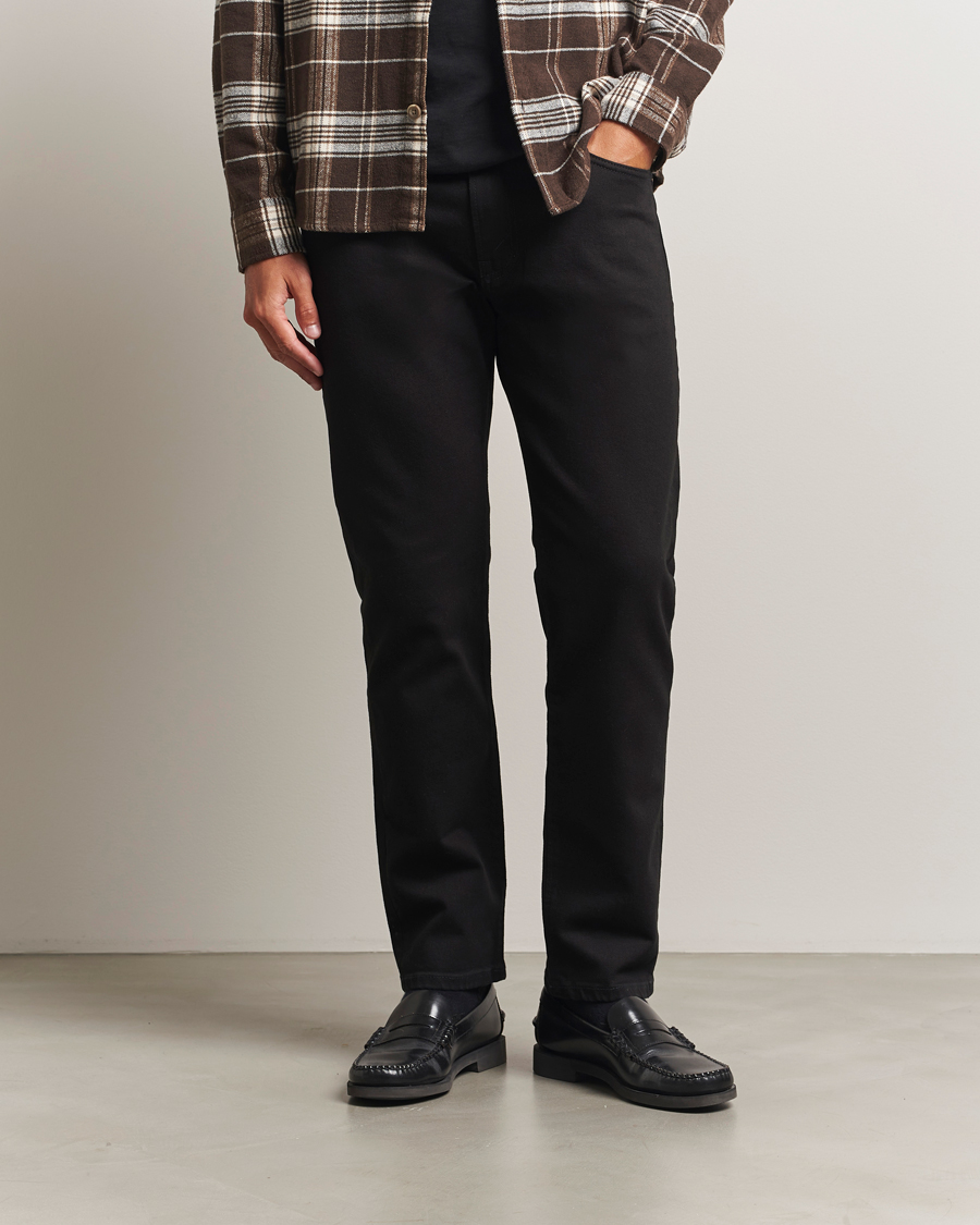 Hombres | Vaqueros | Jeanerica | TM005 Tapered Jeans Rinse Stay Black
