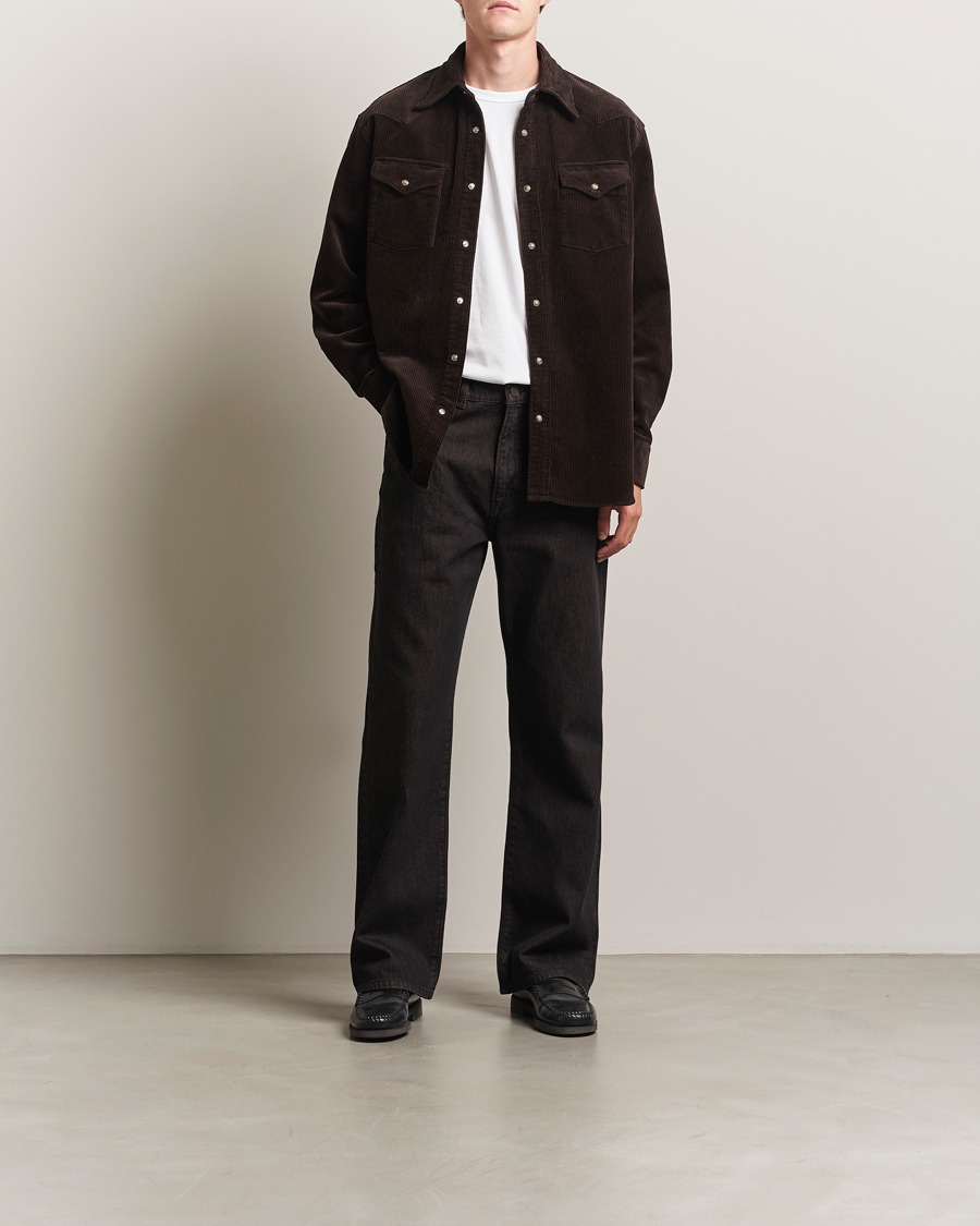 Hombres | Vaqueros | Jeanerica | VM009 Vega Jeans Brown Rinse