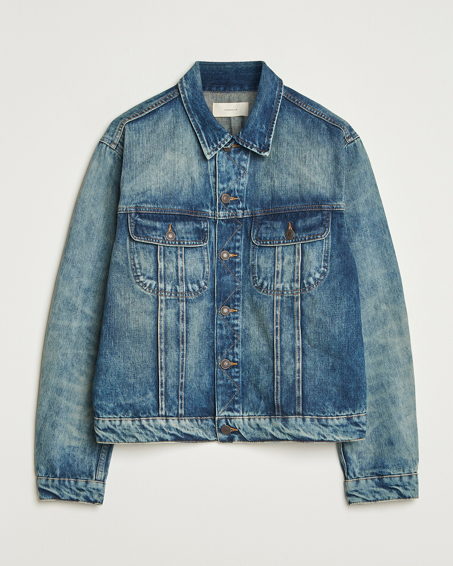 Hombres | Abrigos y chaquetas | Jeanerica | Alex Denim Jacket Vintage Blue