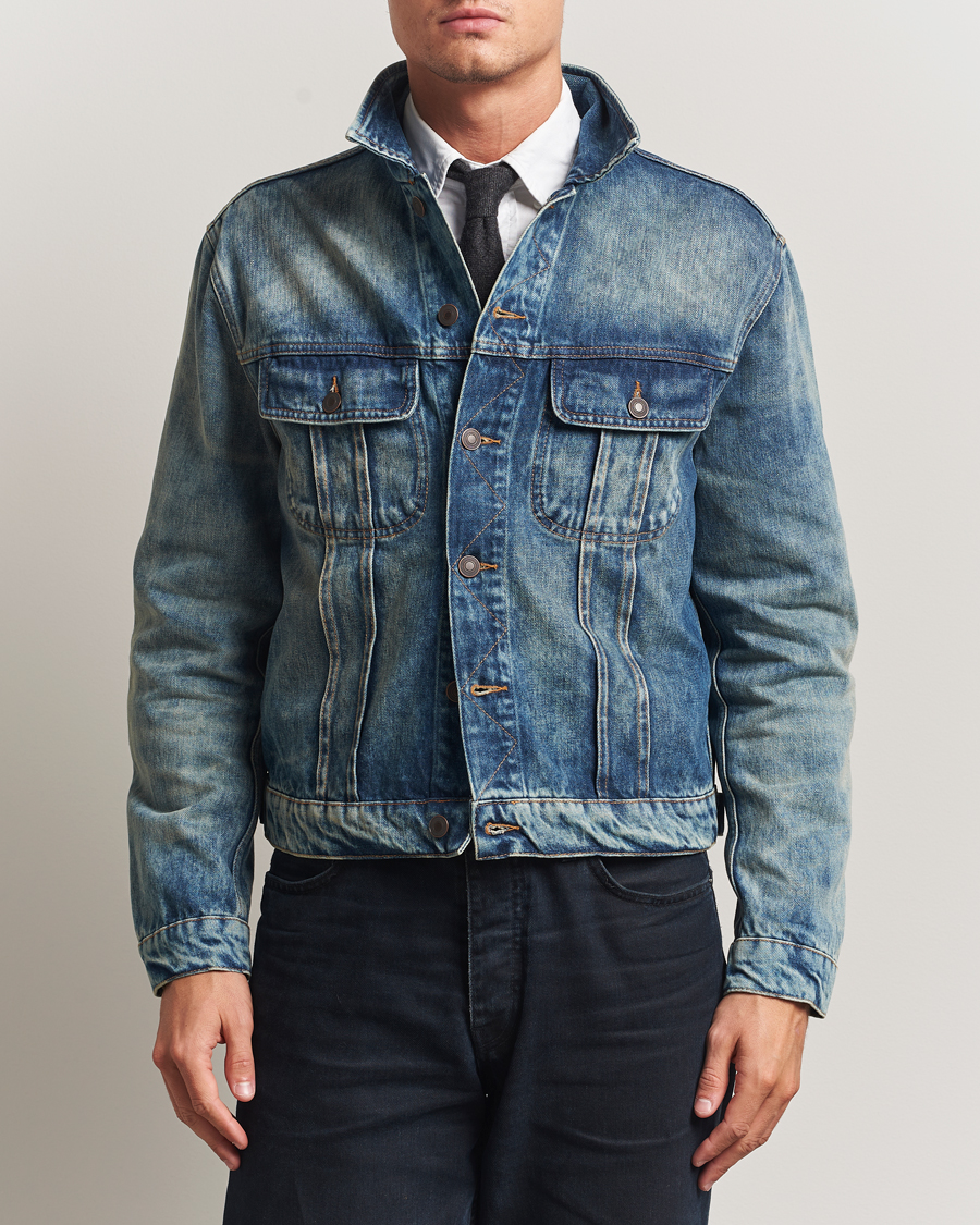 Hombres | Abrigos y chaquetas | Jeanerica | Alex Denim Jacket Vintage Blue
