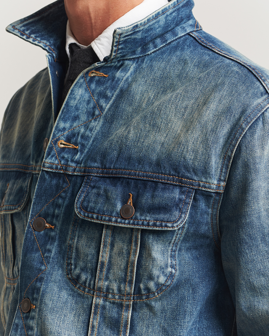 Hombres | Abrigos y chaquetas | Jeanerica | Alex Denim Jacket Vintage Blue