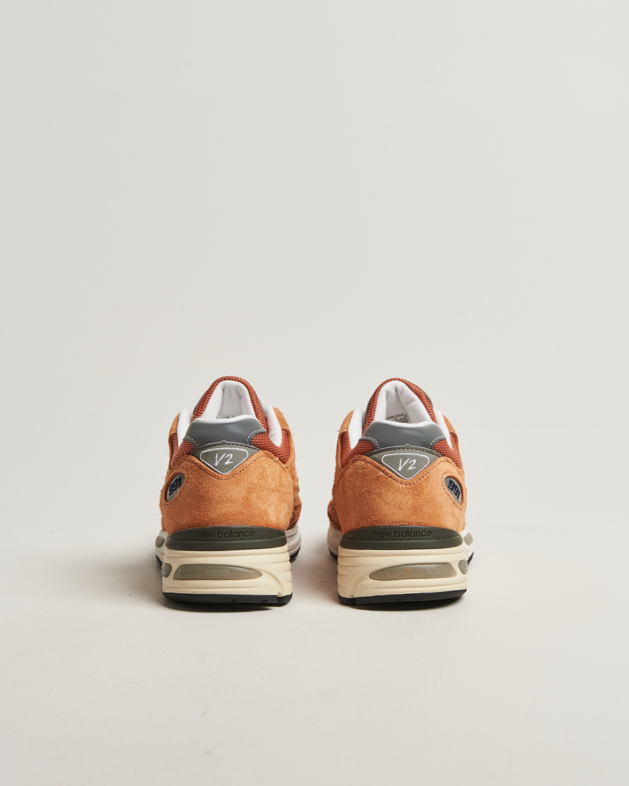 Hombres | Zapatillas | New Balance Made In US & UK | New Balance Made in Made In UK 991 Sneakers Orange