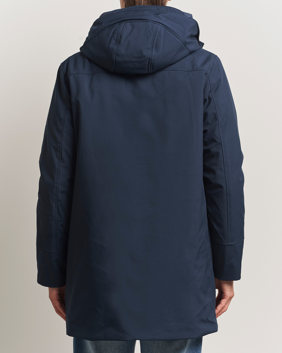 Hombres | Abrigos y chaquetas | KnowledgeCotton Apparel | Climateshell Padded Jacket Navy