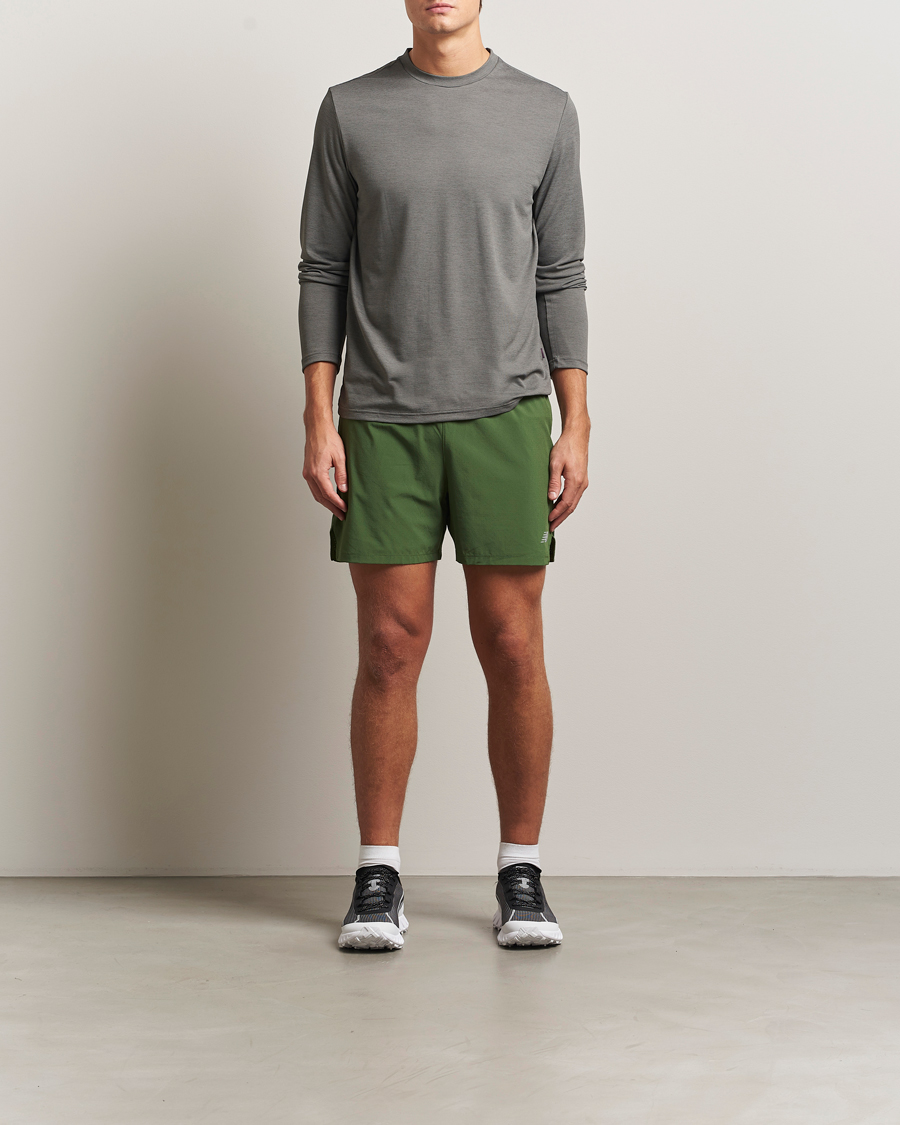 Hombres | Pantalones cortos | New Balance Running | Athletics 5 RC Shorts Dark Alpine Green