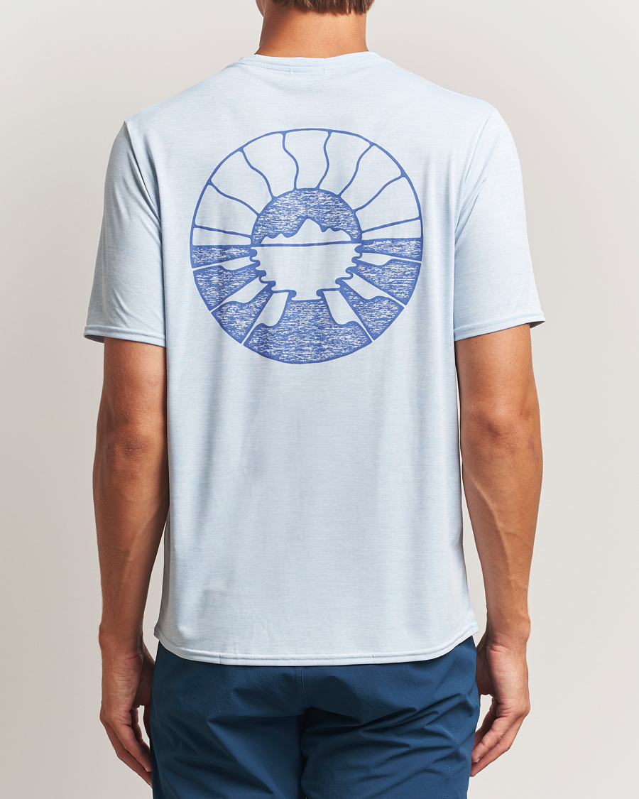 Hombres | Camisetas | Patagonia | Cap Cool Daily Graphic T-Shirt Fleck Blue