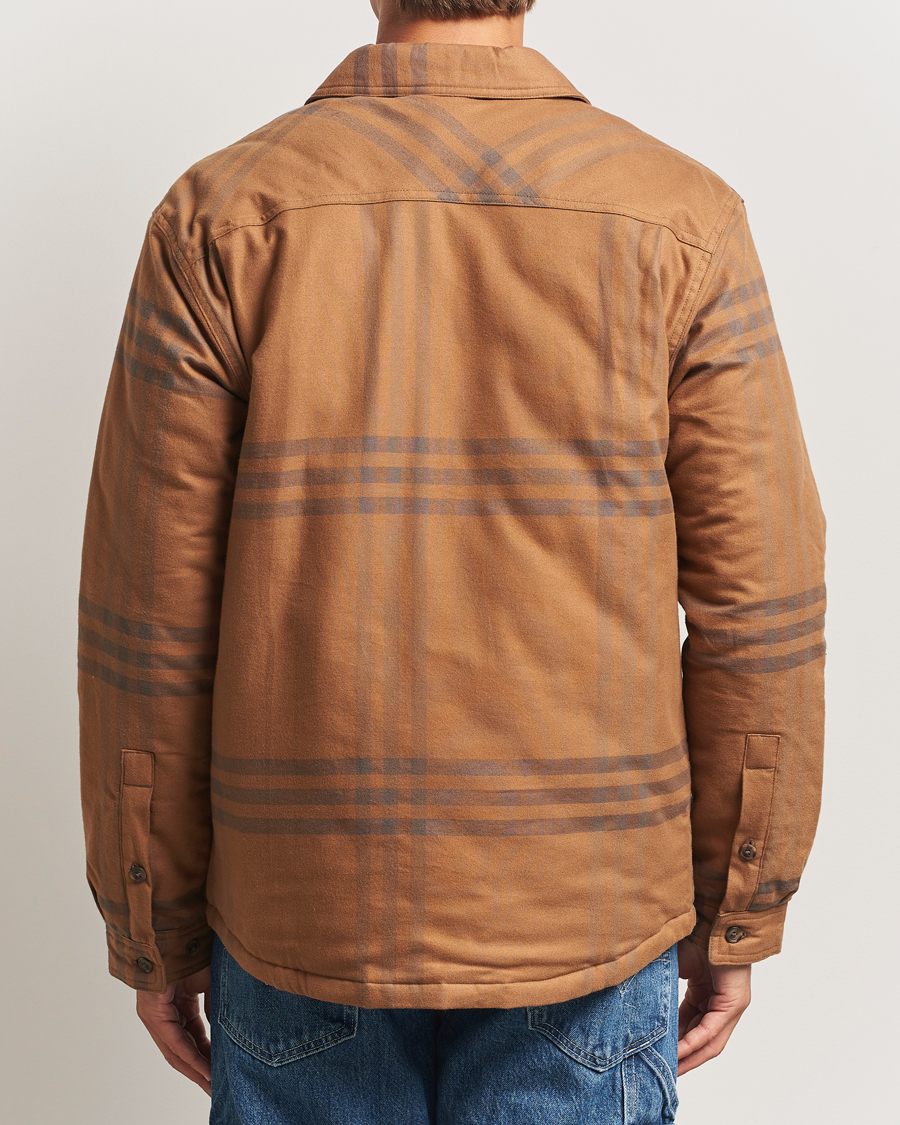 Hombres | Camisas | Patagonia | Lightweigt Insulated Fjord Flannel Shirt Deer Brown