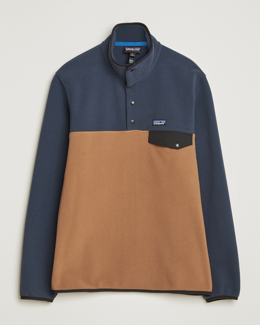 Hombres | Jerséis y prendas de punto | Patagonia | Synch Snap T Half Zip Fleece Deer Brown