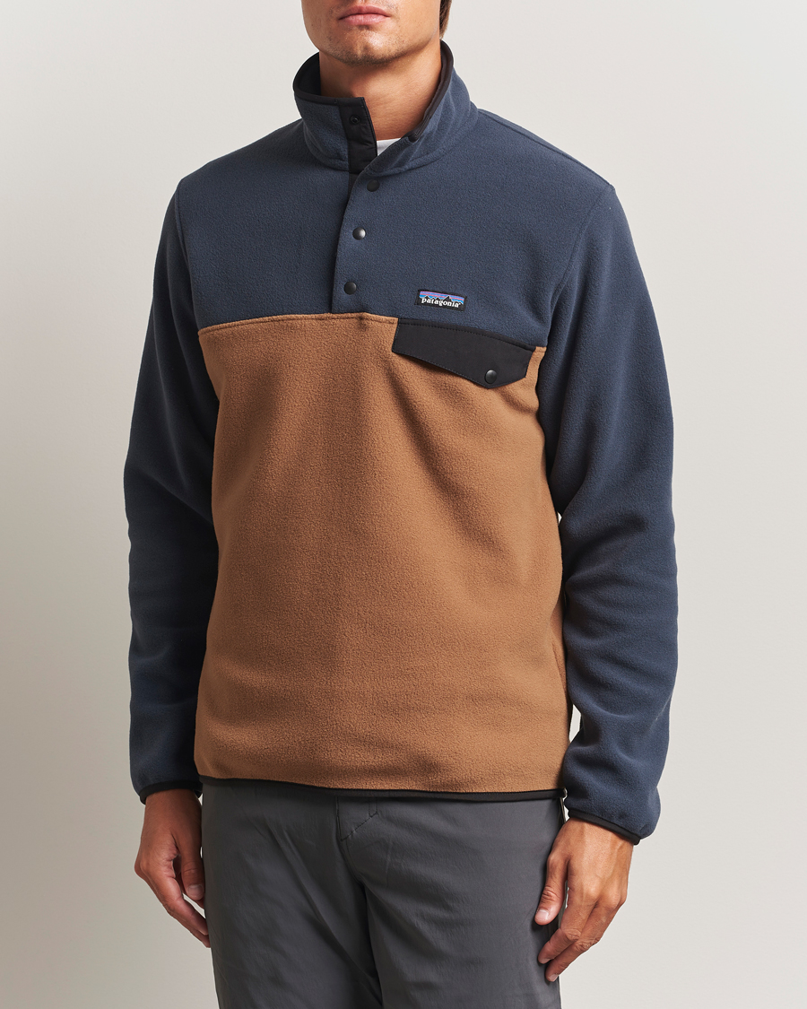 Hombres | Jerséis y prendas de punto | Patagonia | Synch Snap T Half Zip Fleece Deer Brown