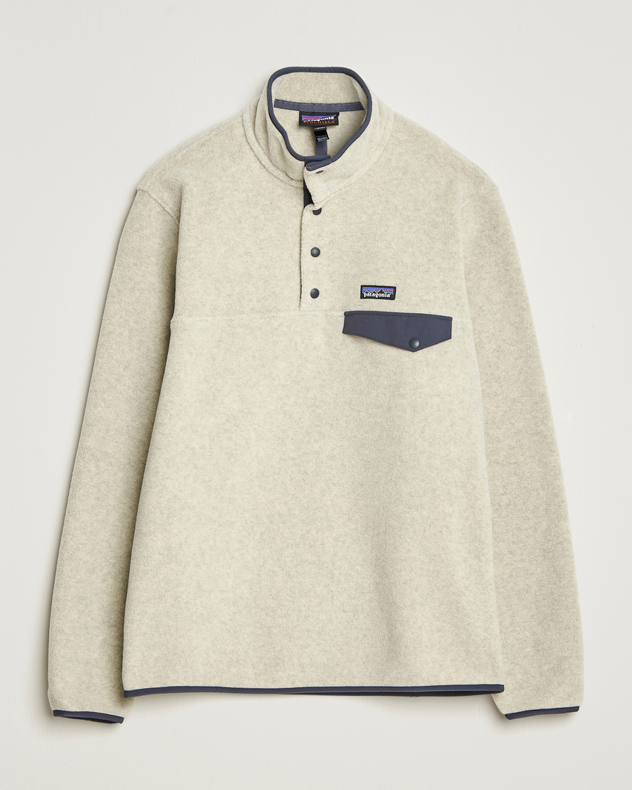 Hombres | Jerséis y prendas de punto | Patagonia | Synch Snap T Half Zip Fleece Oatmeal Heather