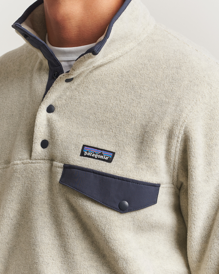 Hombres | Jerséis y prendas de punto | Patagonia | Synch Snap T Half Zip Fleece Oatmeal Heather