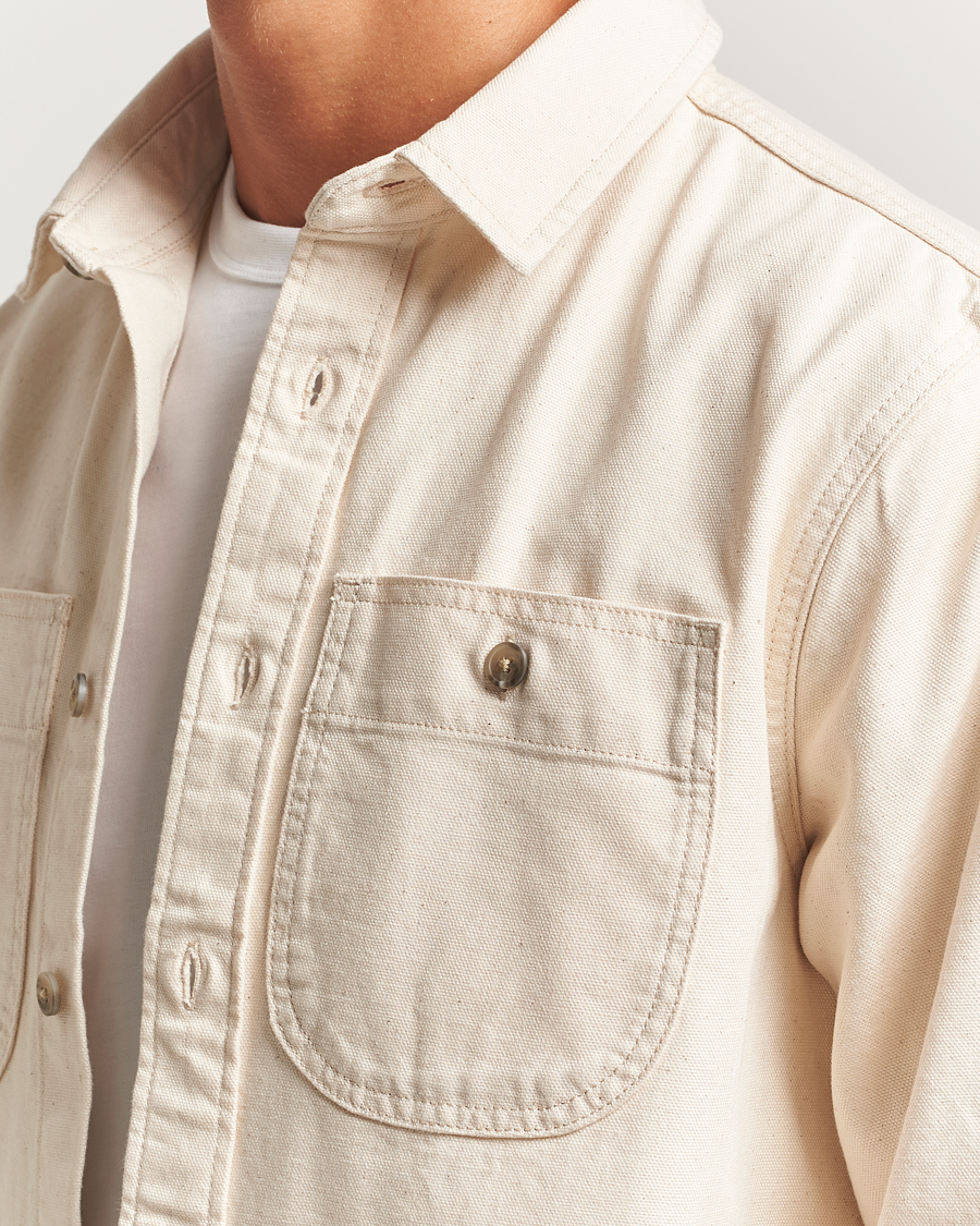 Hombres | Camisas | Patagonia | Point Reyes Canvas Shirt Undyed Natural