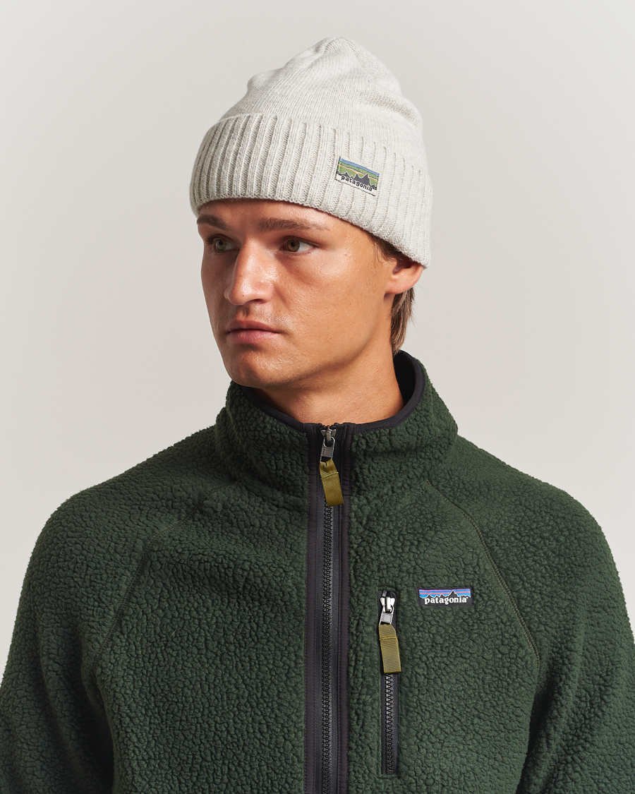 Hombres | Gorros | Patagonia | Brodeo Beanie Crisp Grey