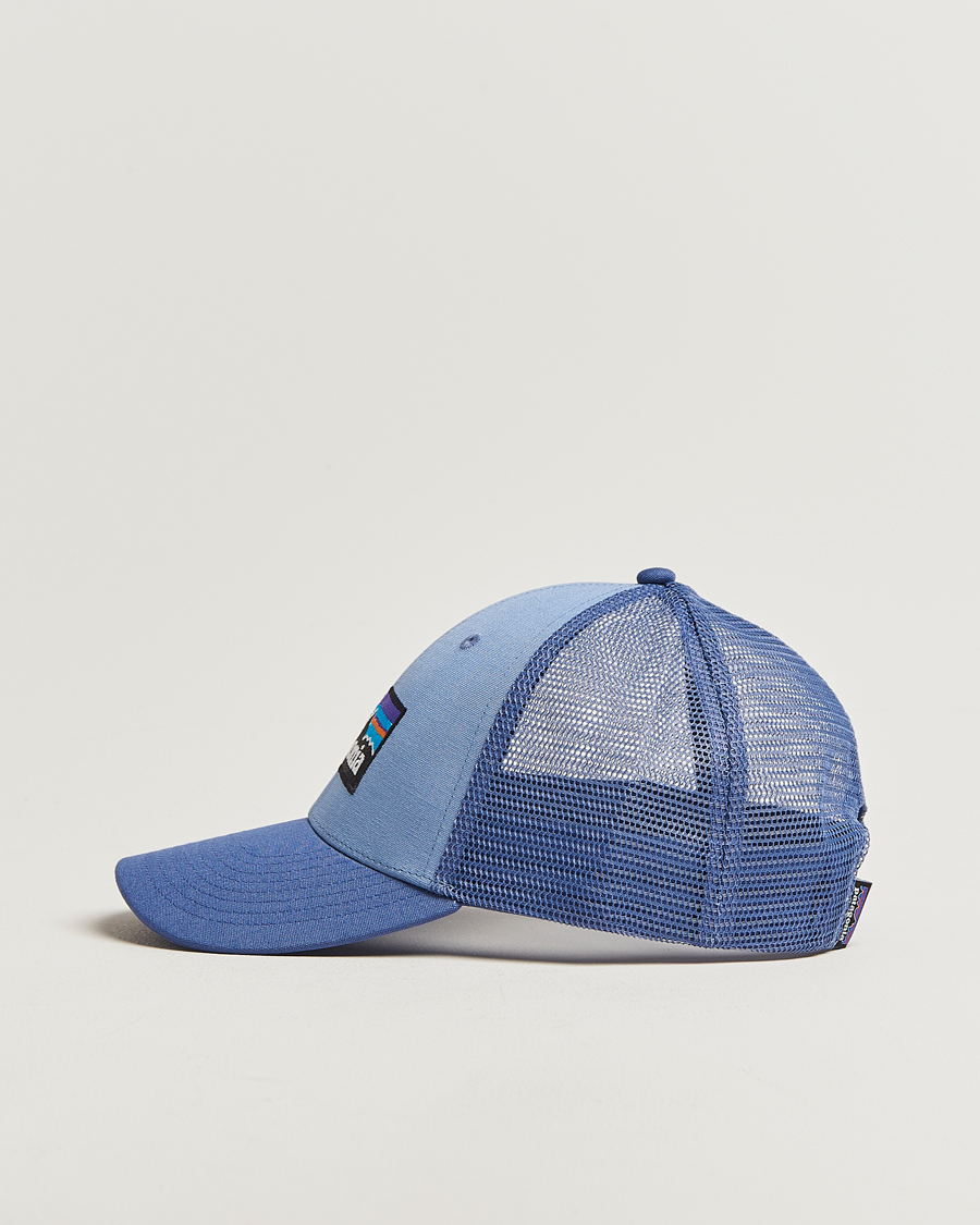 Hombres | Patagonia P-6 Logo LoPro Trucker Hat Barnacle Blue | Patagonia | P-6 Logo LoPro Trucker Hat Barnacle Blue