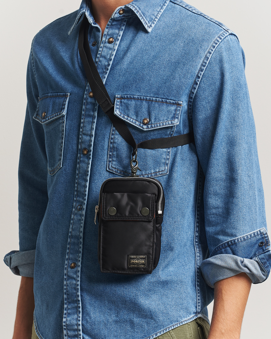Hombres | Bolsos | Porter-Yoshida & Co. | Tanker Mobile Pouch Black