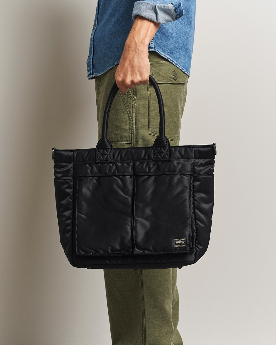 Hombres | Bolsos | Porter-Yoshida & Co. | Tanker Tote Bag Black