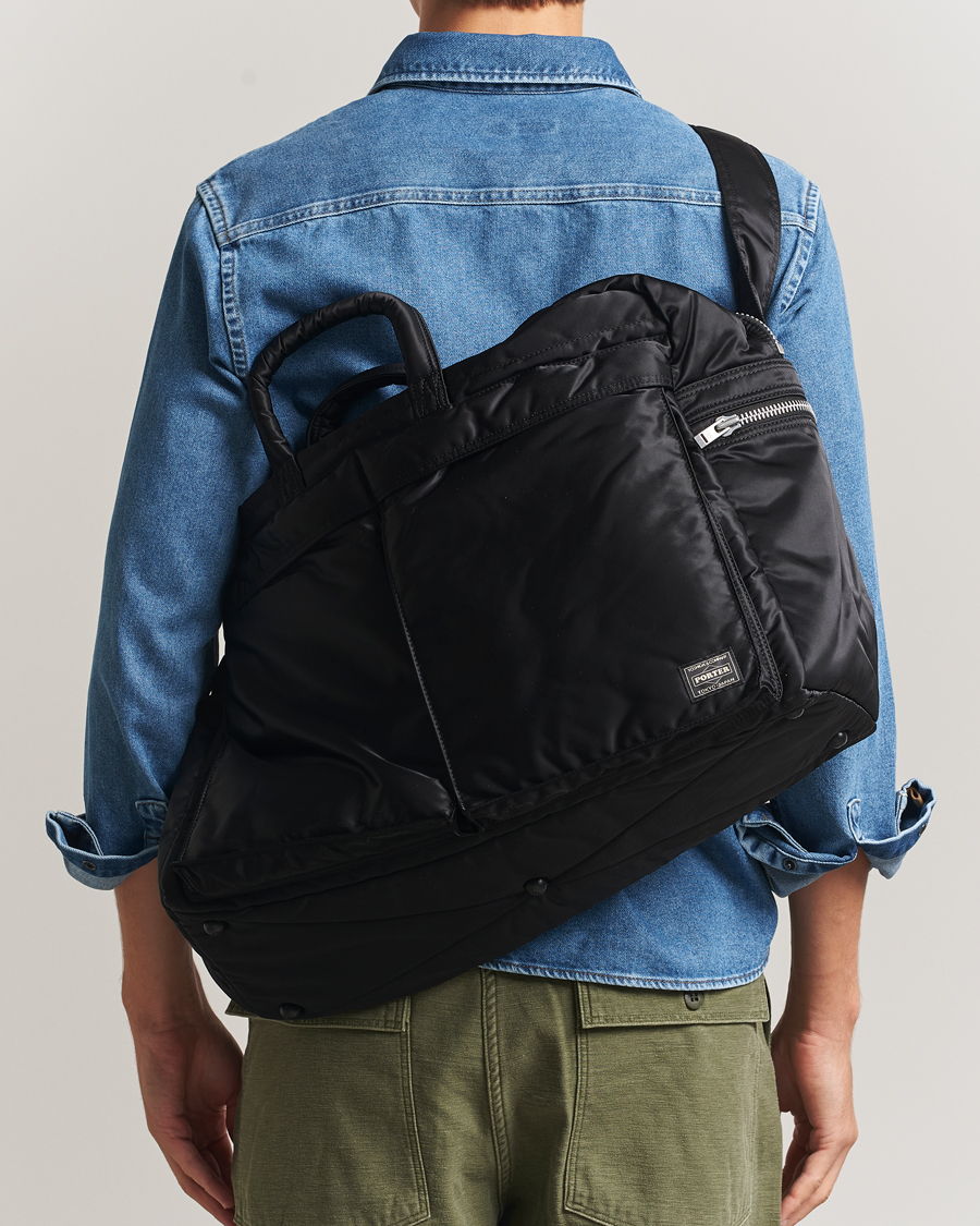 Hombres | Bolsos | Porter-Yoshida & Co. | Tanker Duffle Bag Black