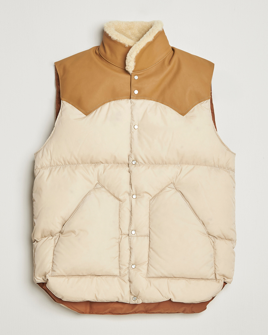 Hombres | Chalecos | Rocky Mountain Featherbed | Christy Vest Light Beige