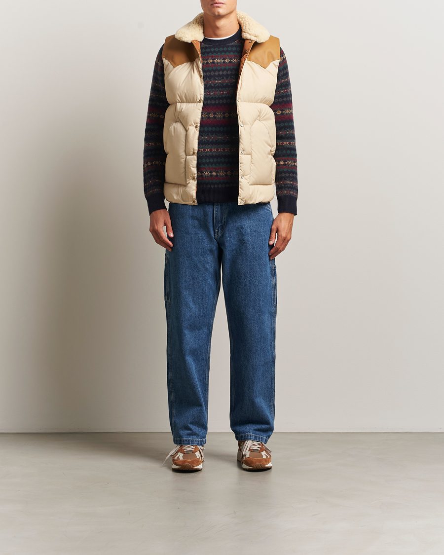Hombres | Chalecos | Rocky Mountain Featherbed | Christy Vest Light Beige