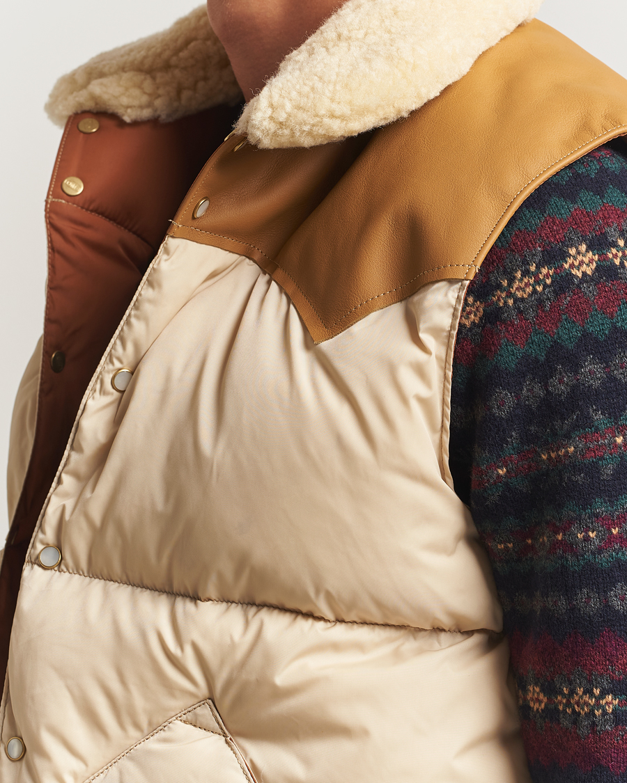 Hombres | Chalecos | Rocky Mountain Featherbed | Christy Vest Light Beige