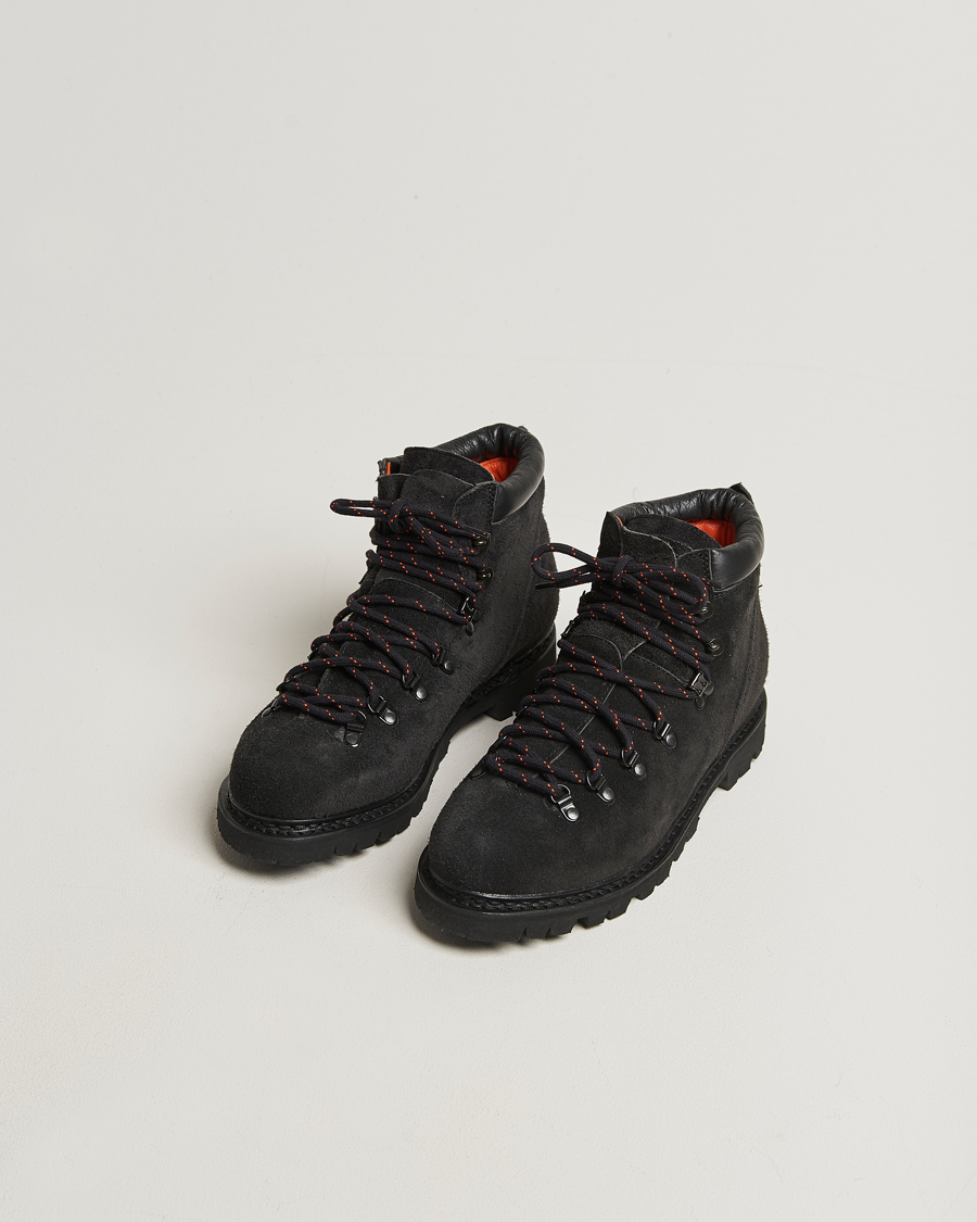 Hombres | Botas | Paraboot | Avoriaz Hiking Boot Black Suede