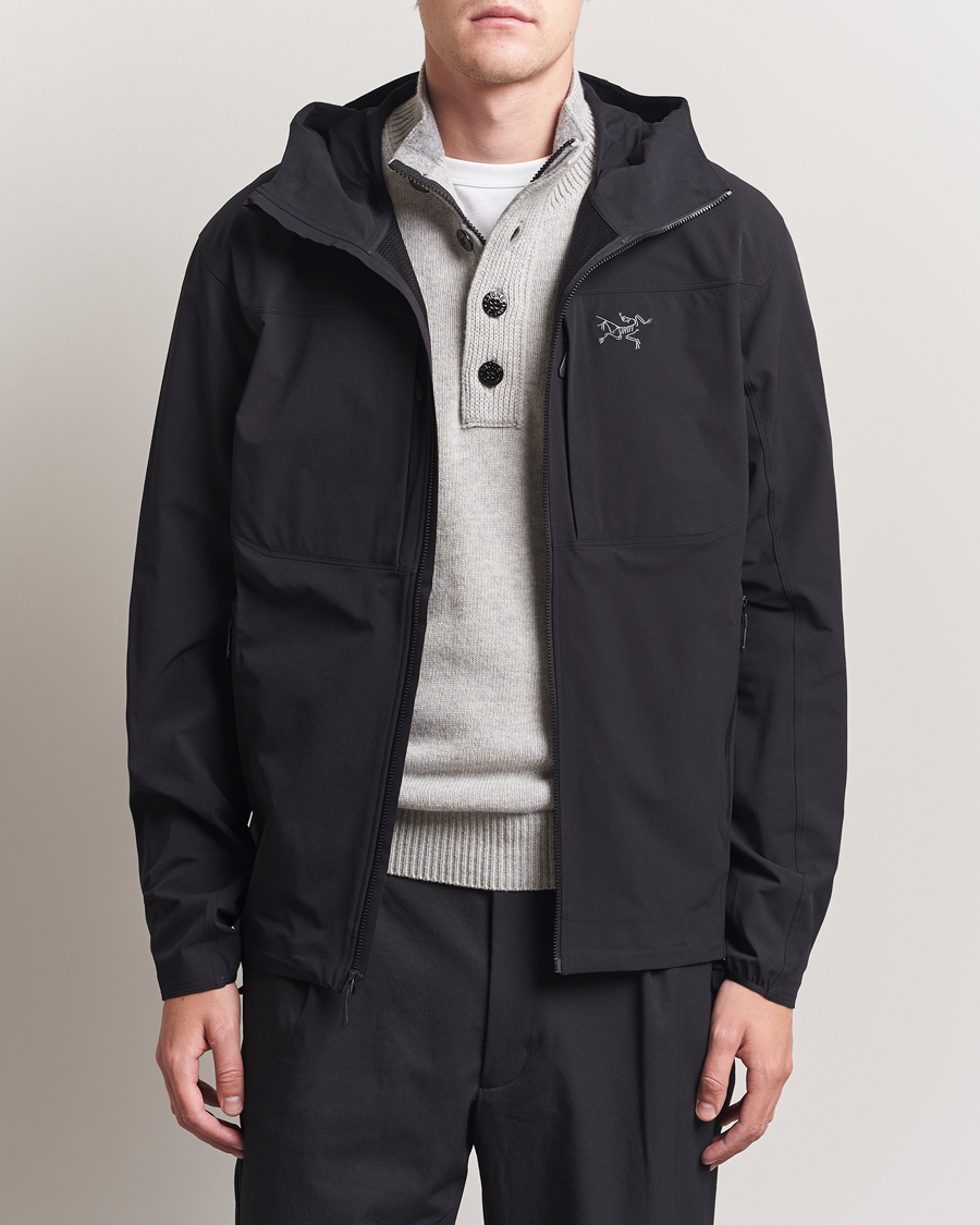 Hombres | Abrigos y chaquetas | Arc'teryx | Gamma Lightweight Softshell Hooded Jacket Black