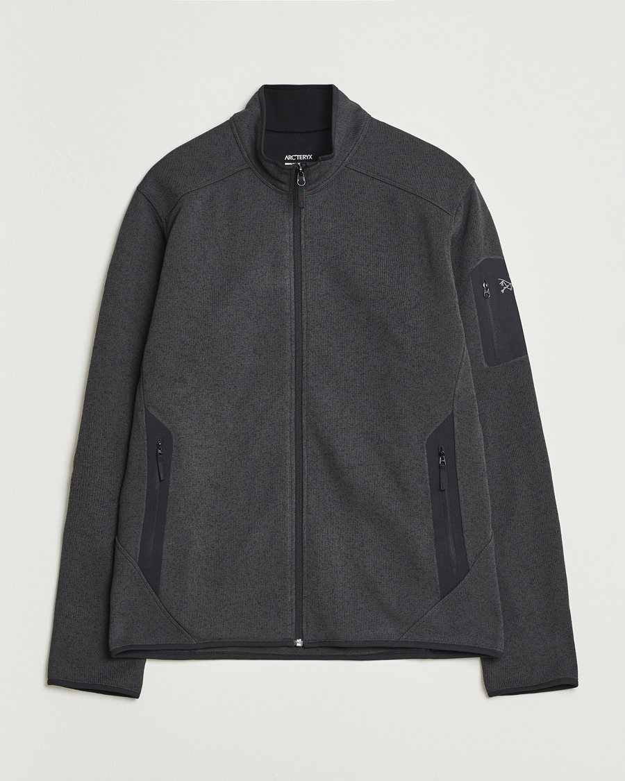 Hombres | Jerséis y prendas de punto | Arc'teryx | Covert Full-Zip Black Heather
