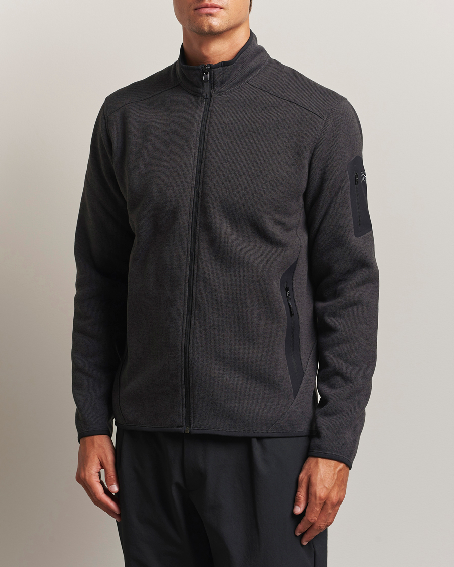 Hombres | Jerséis y prendas de punto | Arc'teryx | Covert Full-Zip Black Heather