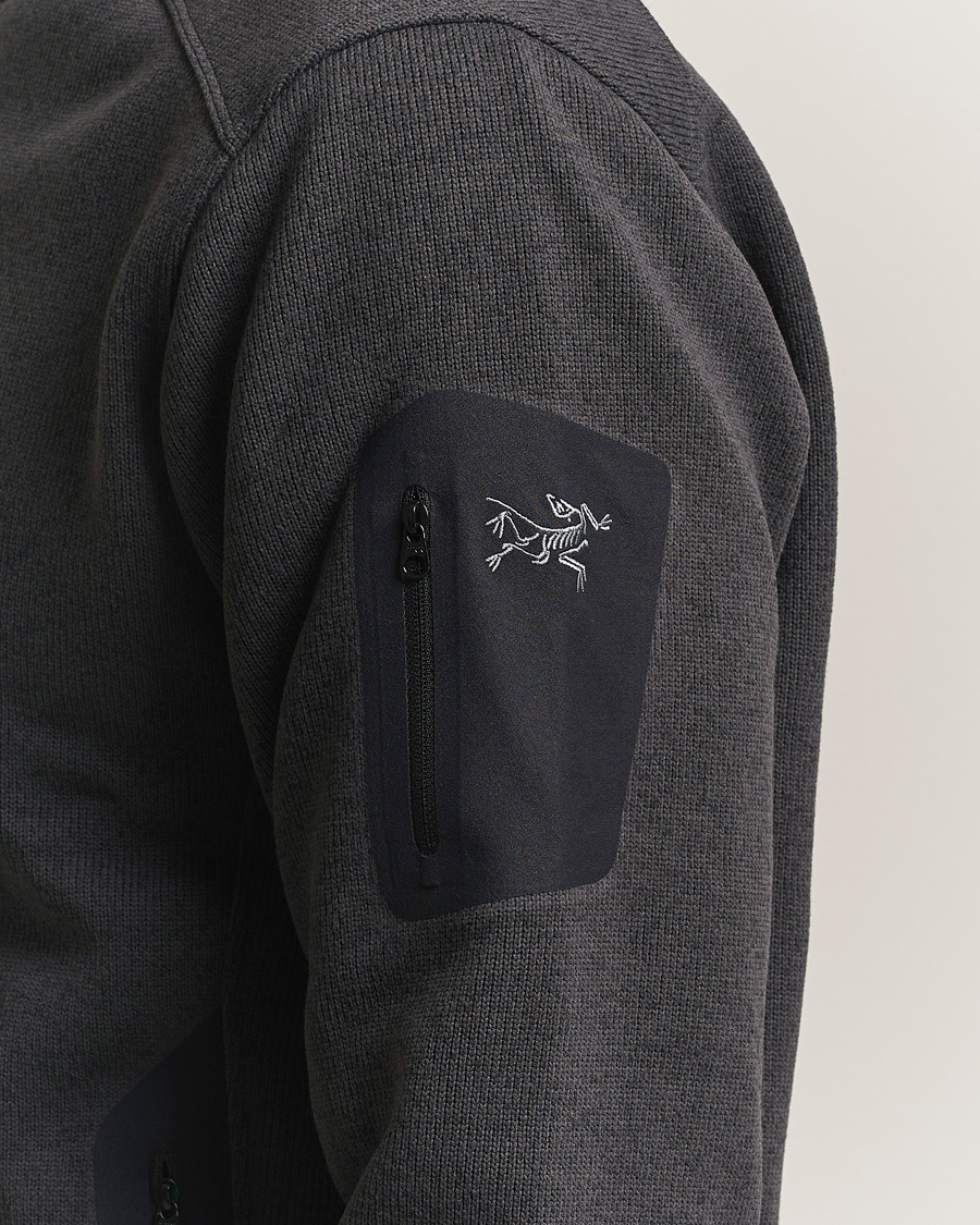 Hombres | Jerséis y prendas de punto | Arc'teryx | Covert Full-Zip Black Heather