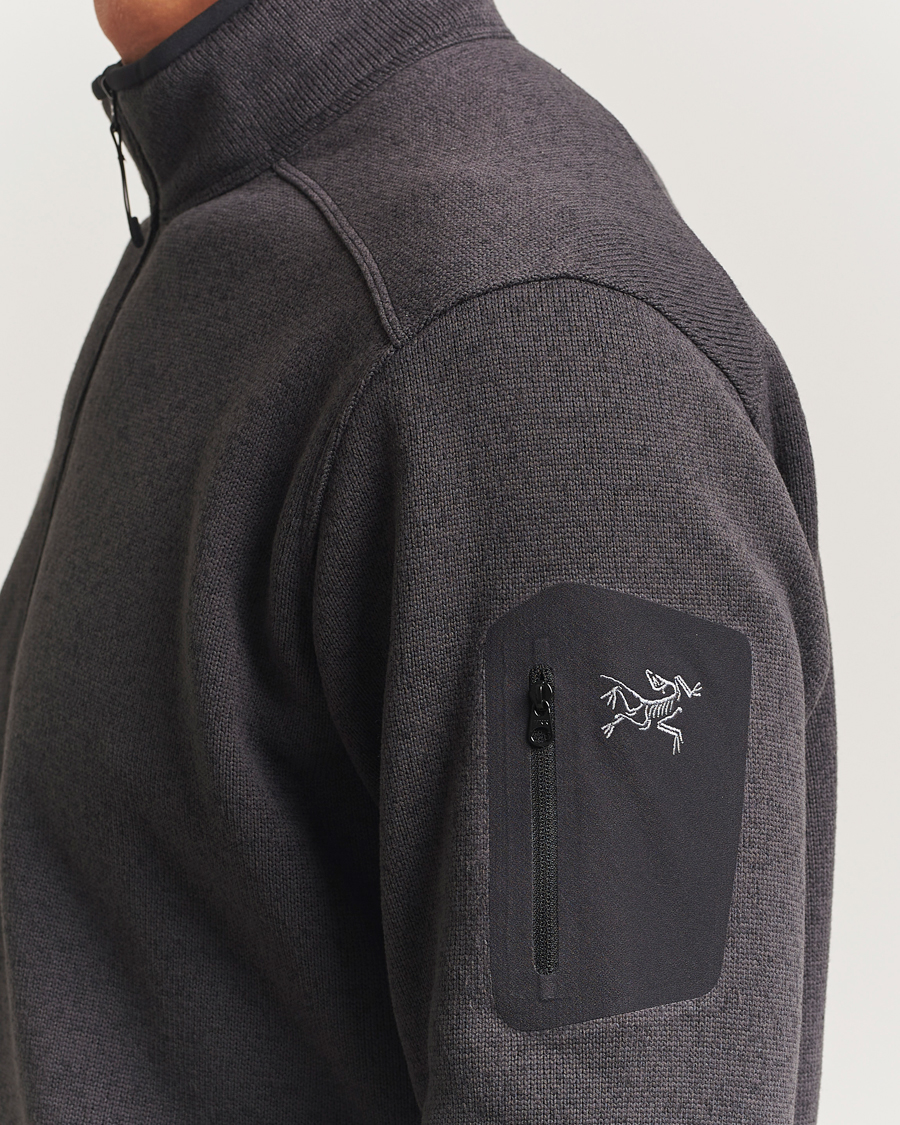 Hombres | Jerséis y prendas de punto | Arc'teryx | Covert Half-Zip Black Heather