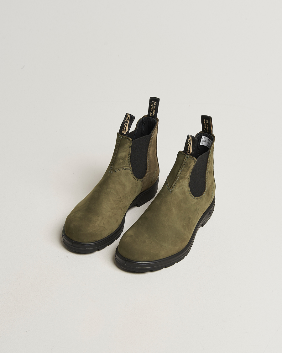 Hombres | Botas | Blundstone | 2442 Classic Oiled Nubuck Chelsea Boot Forest