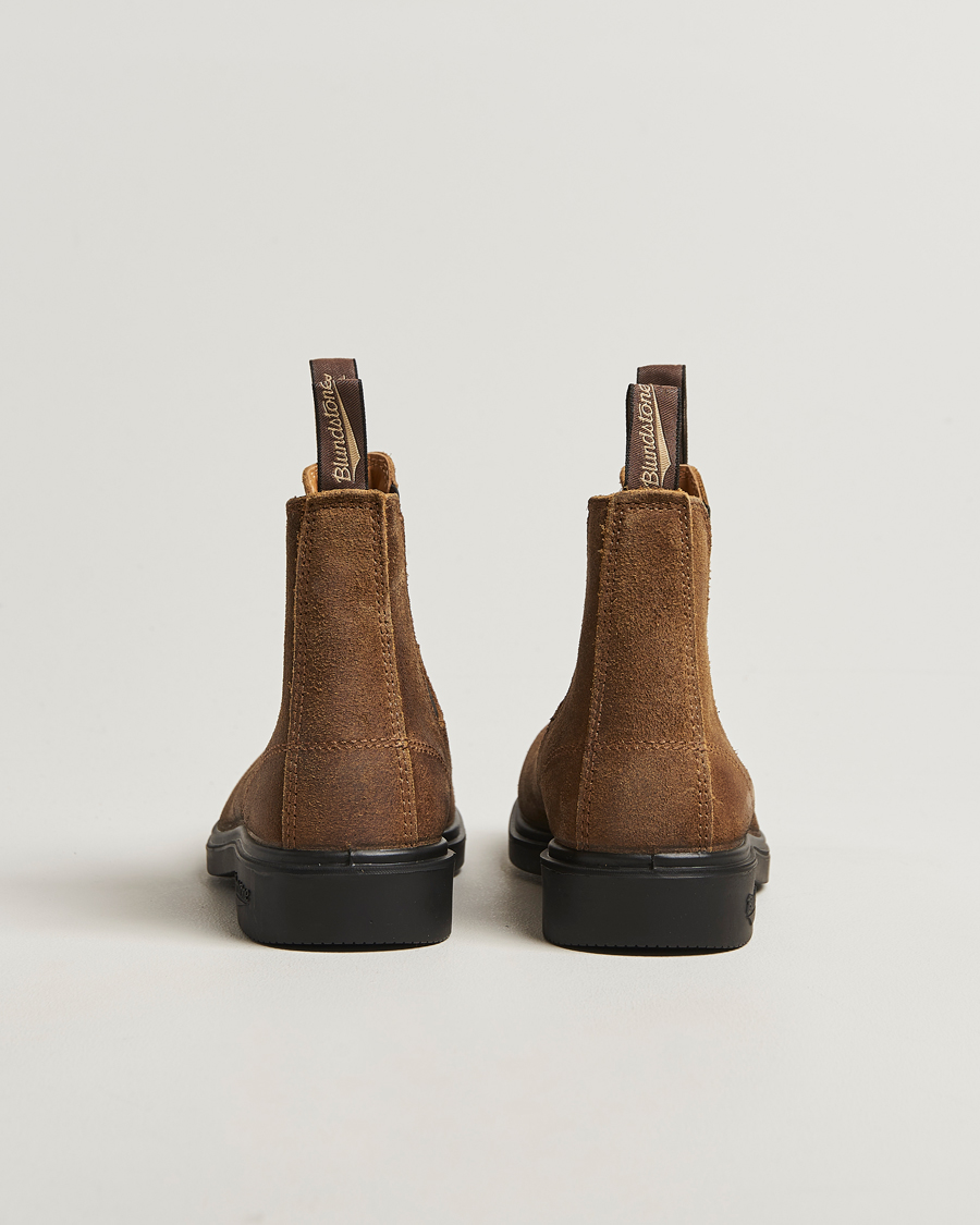 Hombres | Botas | Blundstone | 2581 Dress Waked Suede Chelsea Boot Tobacco