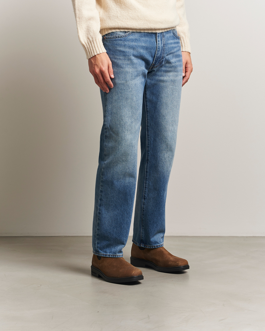 Hombres | Botas | Blundstone | 2581 Dress Waked Suede Chelsea Boot Tobacco