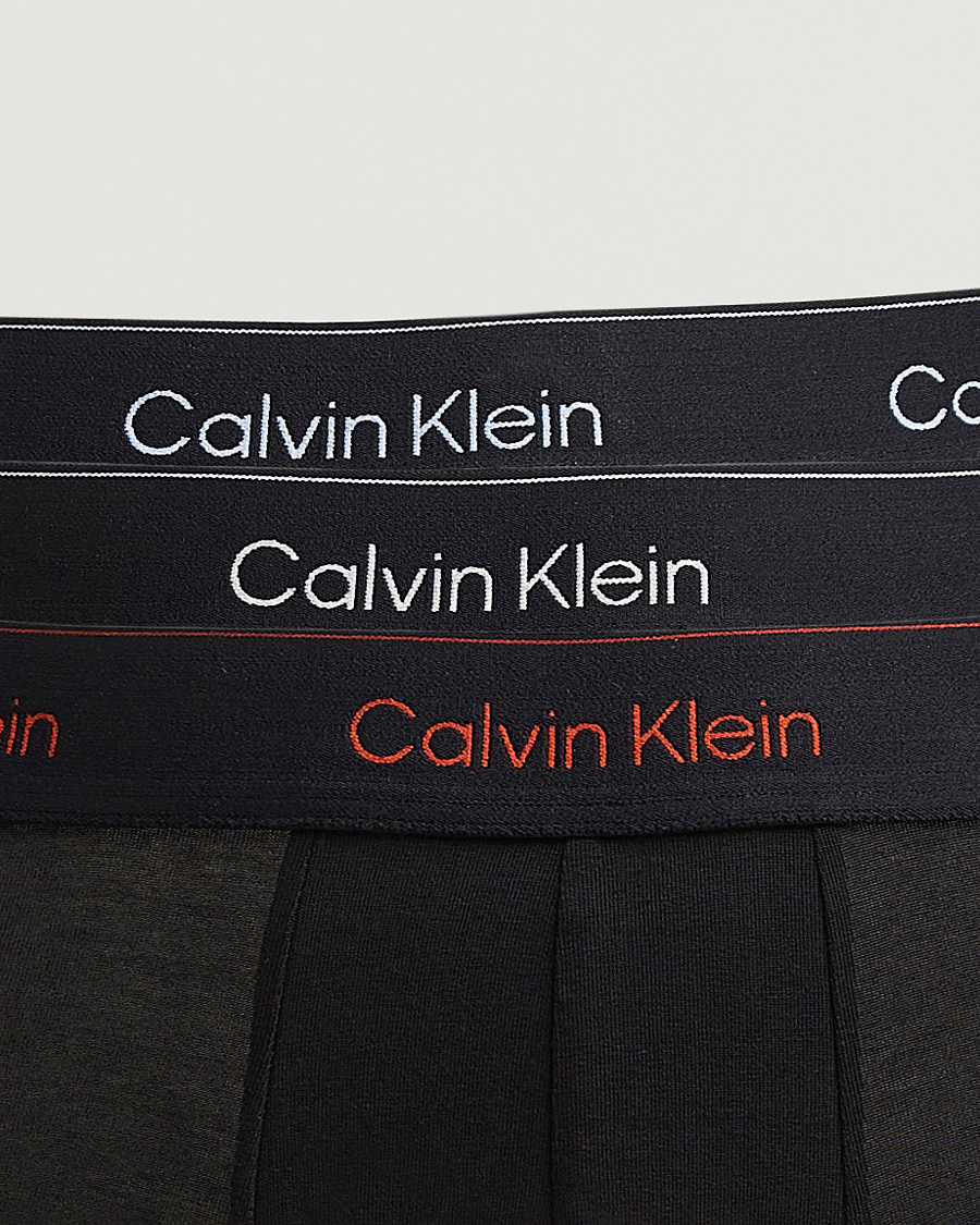 Hombres | Ropa interior y calcetines | Calvin Klein | 3-Pack Icon Cotton Stretch Boxer Brief Black