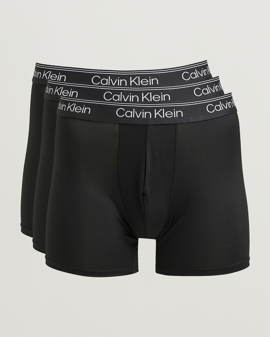 Hombres | Ropa interior y calcetines | Calvin Klein | 3-Pack Micro Stretch Boxer Brief Black