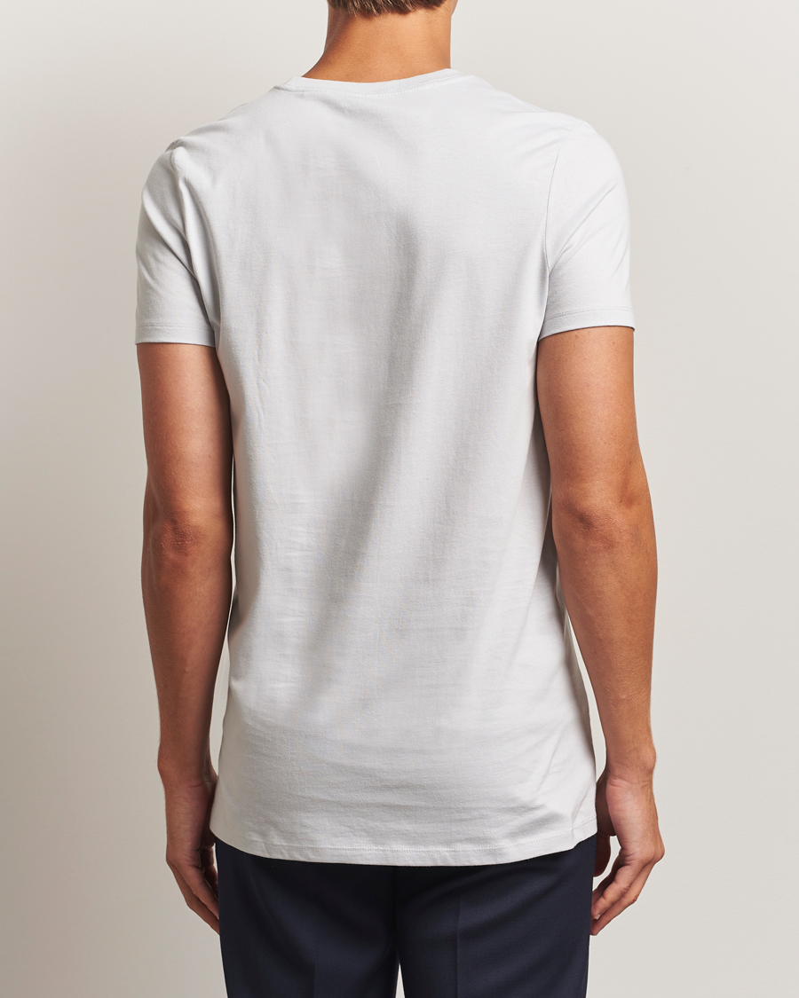 Hombres | Camisetas | Calvin Klein | 3-Pack Cotton Crew Neck T-Shirt Blue/Grey/Green