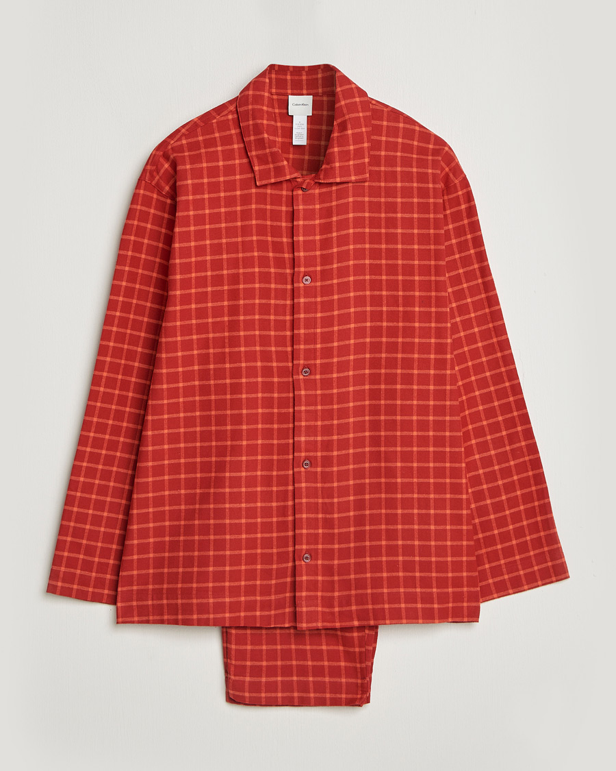 Hombres | Pijamas y batas | Calvin Klein | Flannel Pyjama Set Red