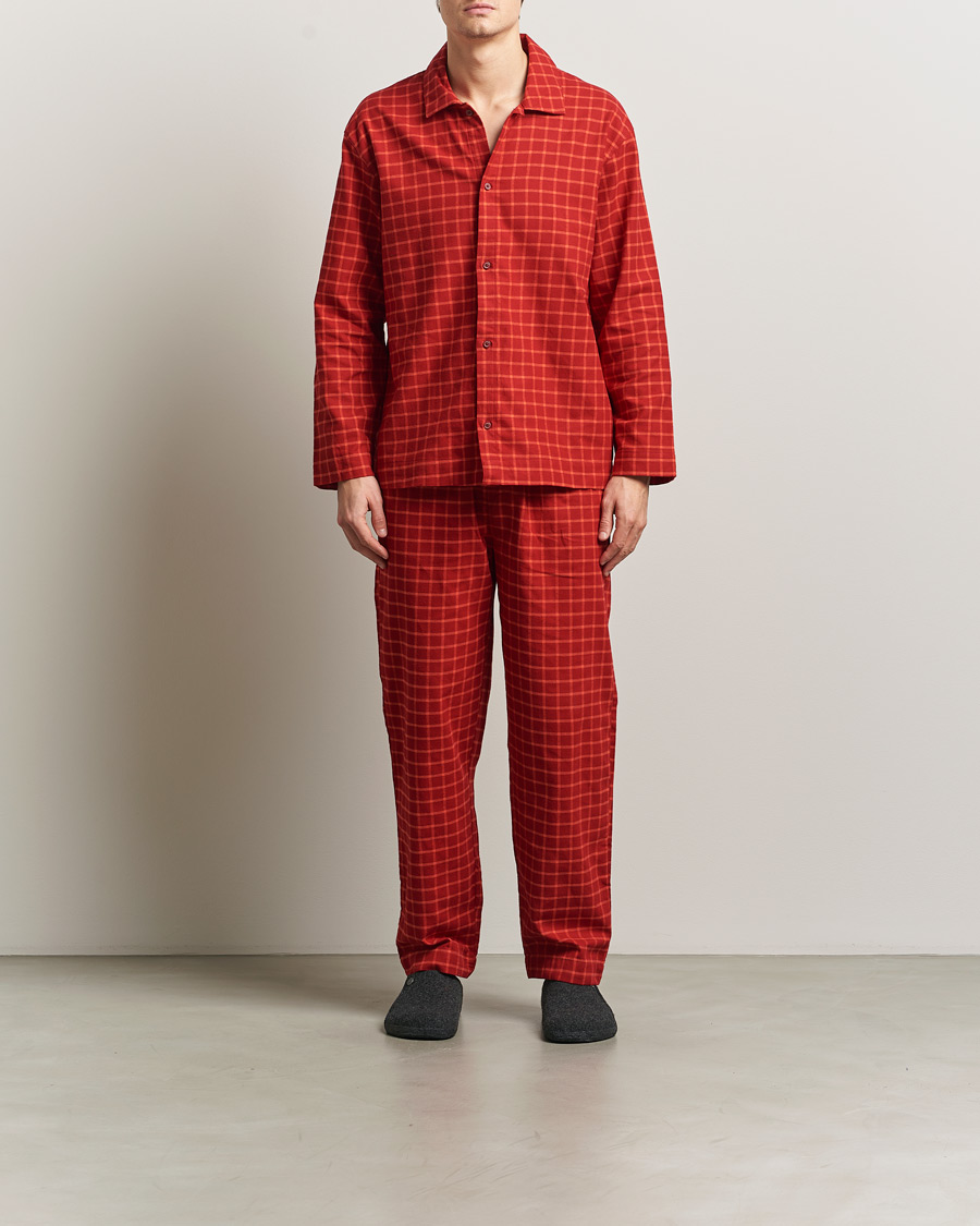 Hombres | Pijamas y batas | Calvin Klein | Flannel Pyjama Set Red